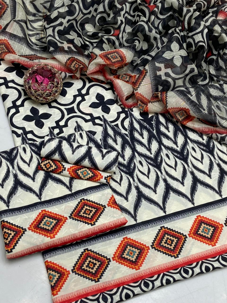 Swiss Jacquard Lawn
