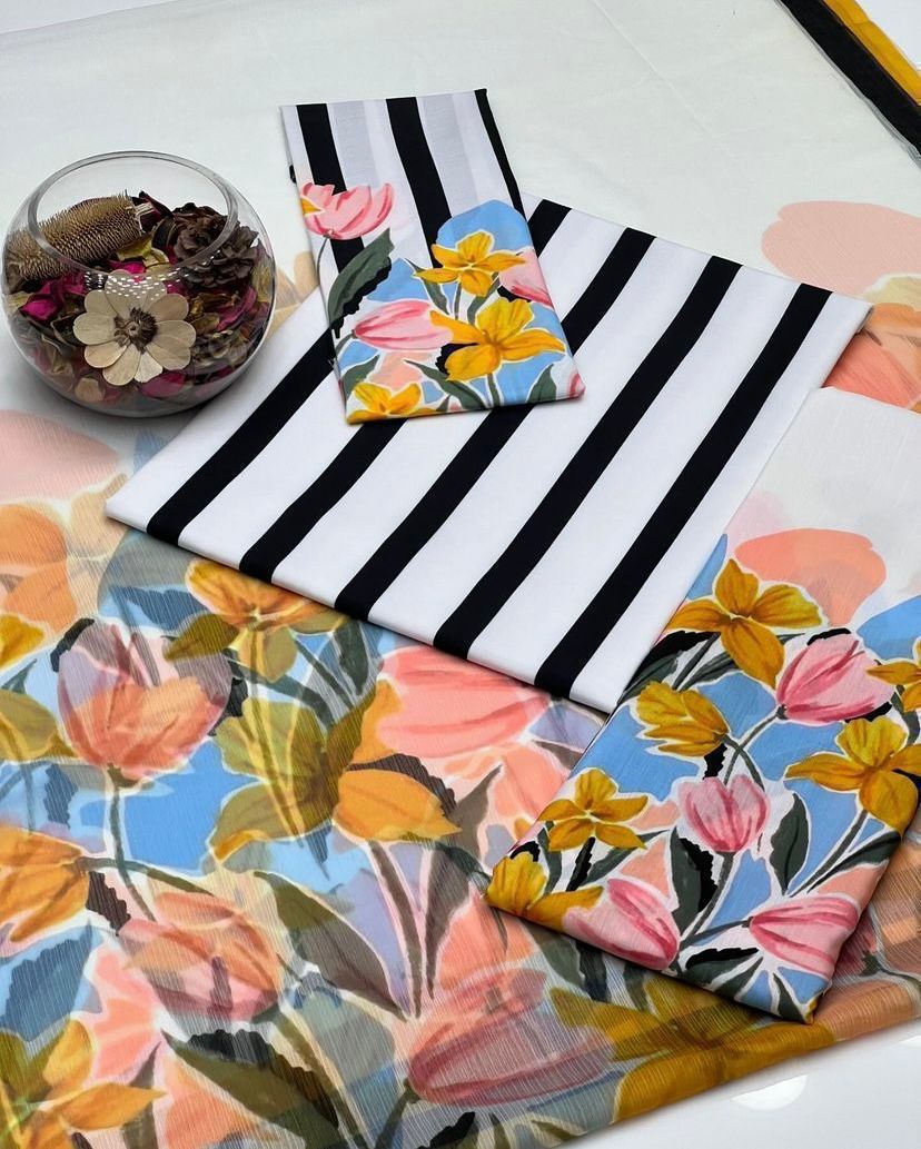 Premium Quality SELF Swiss Jacquard Lawn Fabric